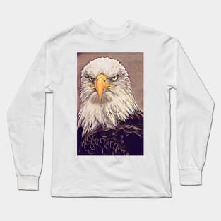 The bald eagle Long Sleeve T-Shirt